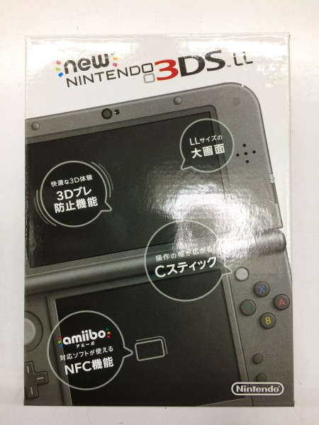 nintendo 3DS LL / NEWニンテンドー3DSLL メタリックブラックを買取致しました | リサイクルショップ 出張買取 福岡