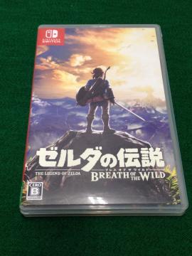Nintendo 任天堂 Switch スイッチ用 ゲームソフト ゼルダの伝説 BREATH OF THE WILD 買い取りいたしました