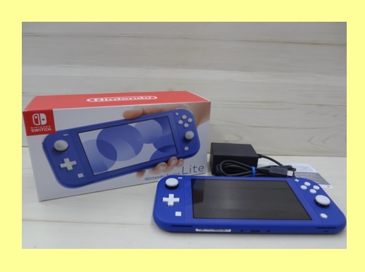 Nintendo Switch Lite HDH-001 本体 ブルー 2021年製 任天堂 スイッチ ライト 買い取りいたしました